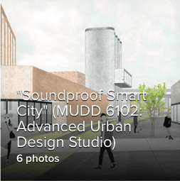 Soundproof Smart City, advanced urban design studio photo album